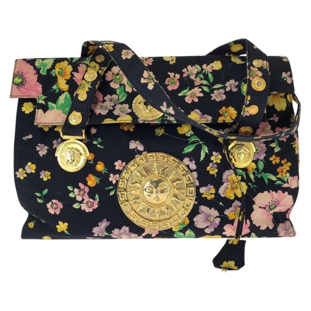 Versace Sunburst Medusa Shoulder Bag